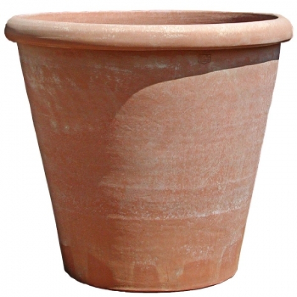 Schlichte Terracotta Vase - Camelia